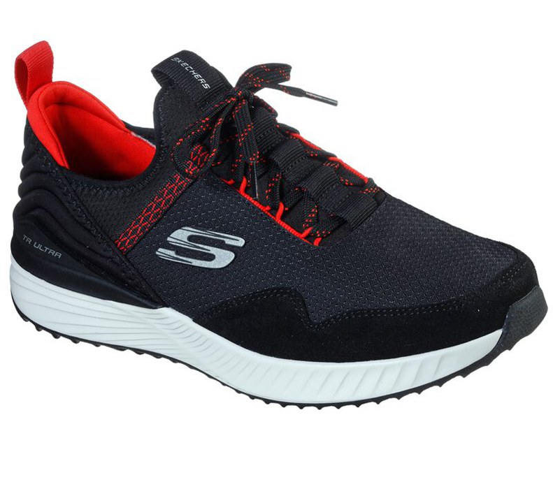 Skechers Herr Svarta/Röda Sneakers - Tr Ultra - Terranean - Sverige (UAFGX-7069)